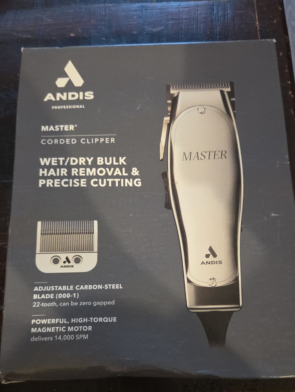 Andis Master Corded Clipper NIB Never Used